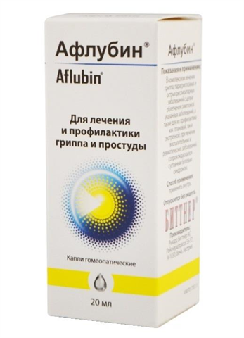 Таблетки, капли «афлубин»: инструкция по применению для детей и взрослых