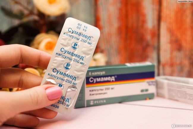 Сумамед при ангине у детей: применение при гнойной ангине, дозировка и лечение