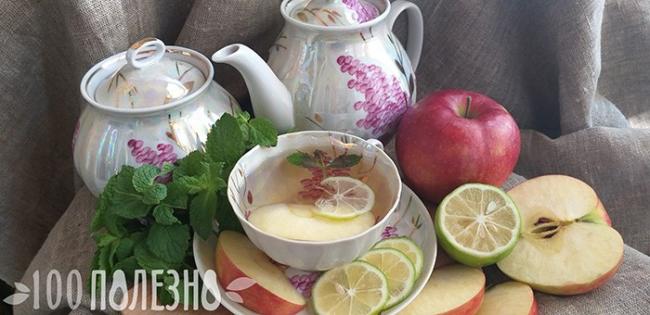 Чай с мятой для похудения и здоровья