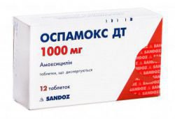 Оспамокс для детей: инструкция по применению