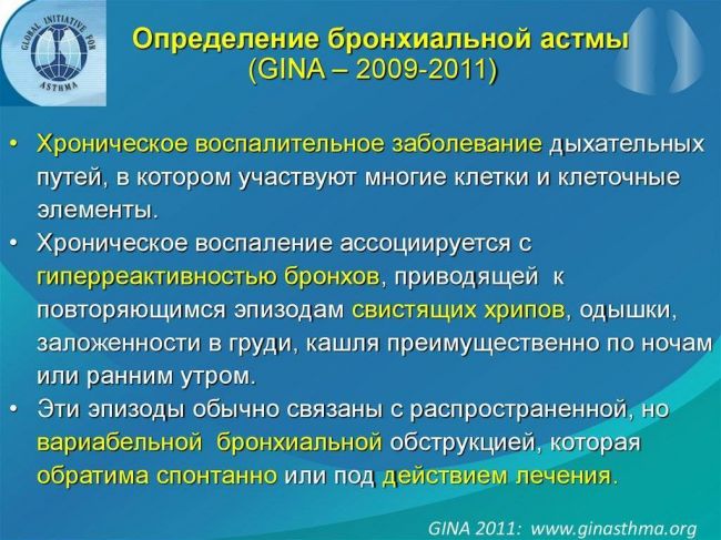 Причины и механизм развития приступа астмы, симптомы, первая помощь, лечение