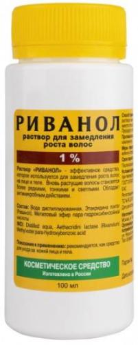 Риванол для удаления волос, инструкция по применению, отзывы