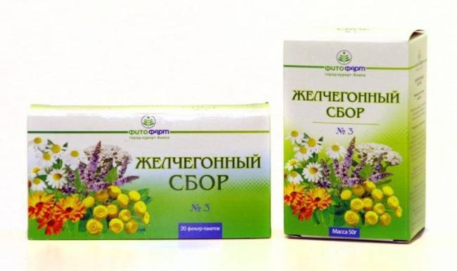Желчегонный сбор 3 Cholagogae species 3