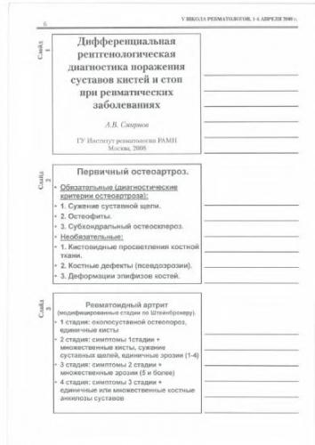 Лечение остеоартроза
