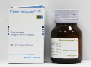 Мазь проктоседил: описание препарата и состав