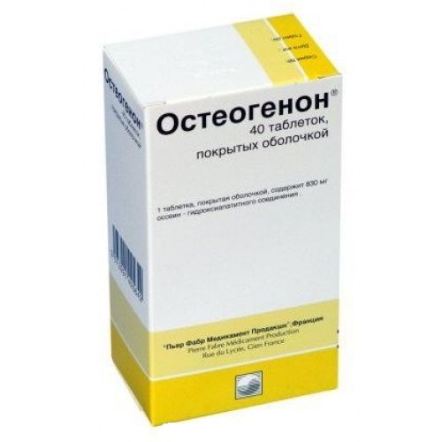 Таблетки остеогенон - состав, показания, побочные действия, аналоги и цена