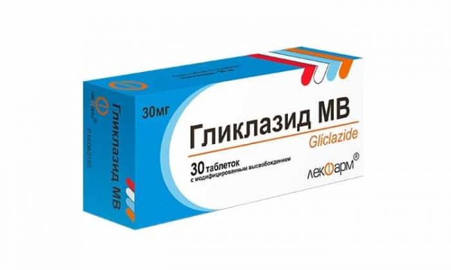 Таблетки «гликлазид» 30/60/80 мг