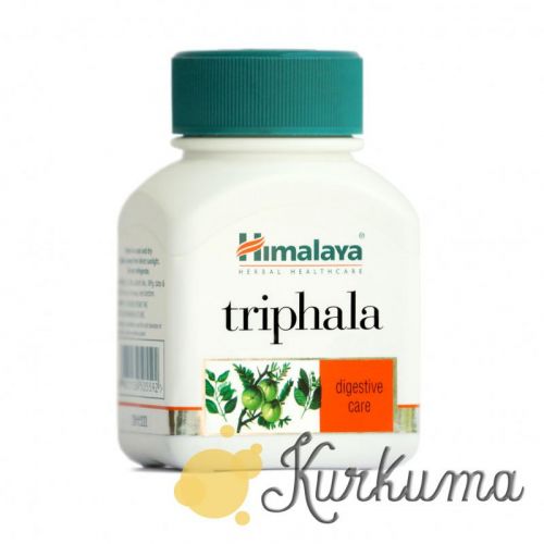 «triphala», himalaya (трифала гималая) 60 капсул/таблеток, индия (№himalaya_triphala_60)