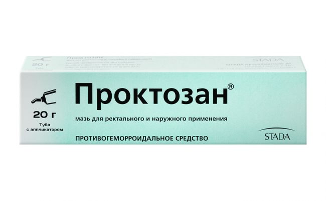 Свечи от геморроя проктозан