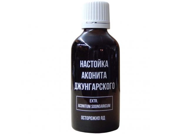 Использование настойки аконита