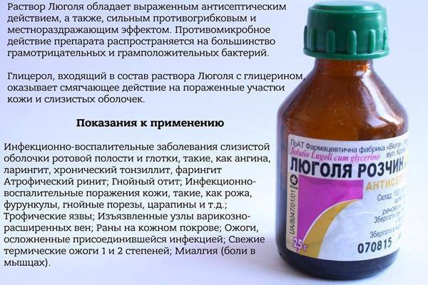 Люголь Lugol инструкция по применению