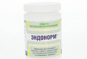 Отзывы о препарате эндонорм