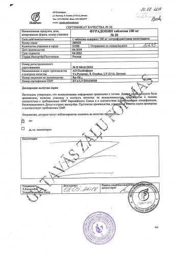 Фурадонин: инструкция по применению, аналоги и отзывы, цены в аптеках россии