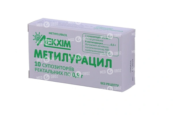 Метилурацил свечи: инструкция по применению и для чего он нужен, цена, отзывы, аналоги
