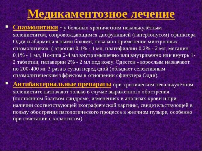 Хронический холецистит