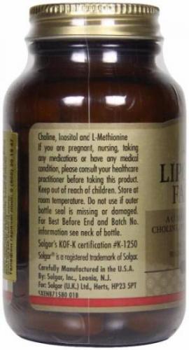 Solgar, lipotropic factors: инструкция, отзывы и цены