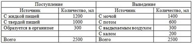 Нормы суточного диуреза у взрослых и детей