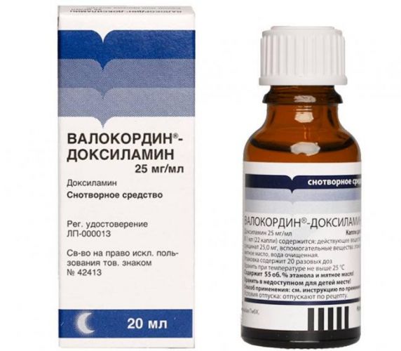 Валокордин-доксиламин − инструкция по применению, отзывы, аналоги, цена