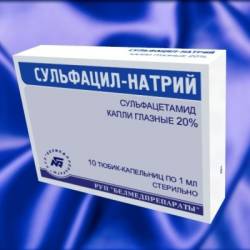 Альбуцид (сульфацил натрия) для детей: инструкция по применению