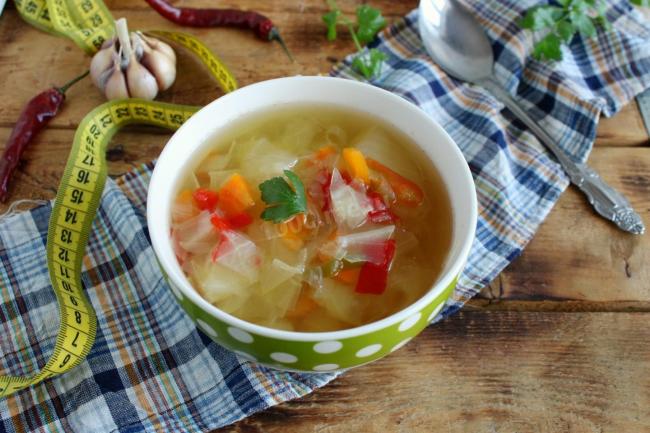 Диетический суп из куриной грудки