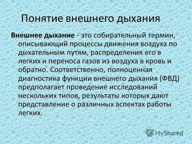 Показатели спирометрии при бронхиальной астме