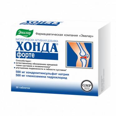 Препарат хонда — эффективное лекарство для суставов