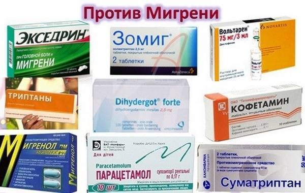 Лекарства от сильной головной боли