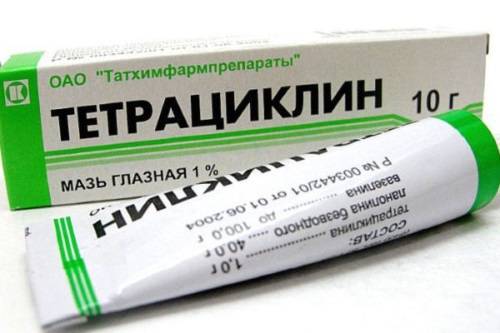 Мазь глазная "тетрациклин" отзывы