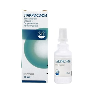 Дефислез, капли глазные 3 мг/мл, 10 мл*