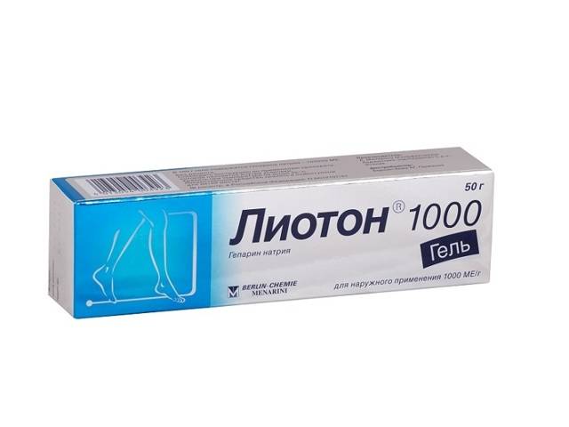 Лиотон-гель: состав, показания, дозировка, побочные эффекты