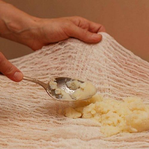 Картофельный компресс от кашля