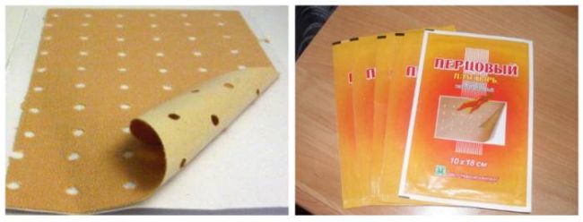 Куда клеить перцовый пластырь при кашле ребенку