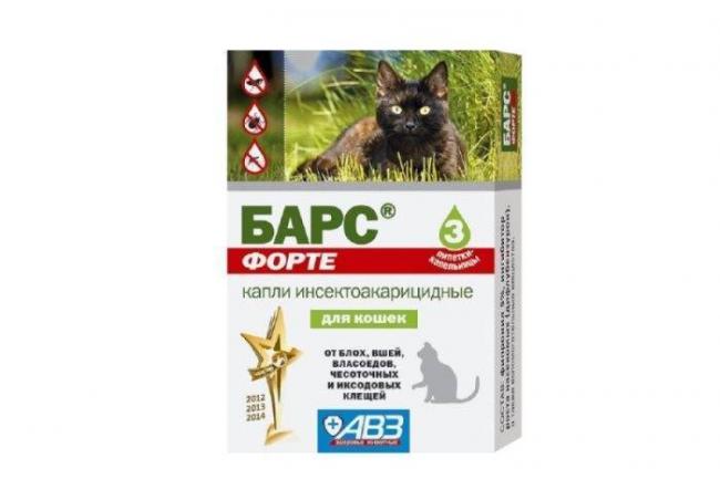 Капли ушные Барс инструкция по применению