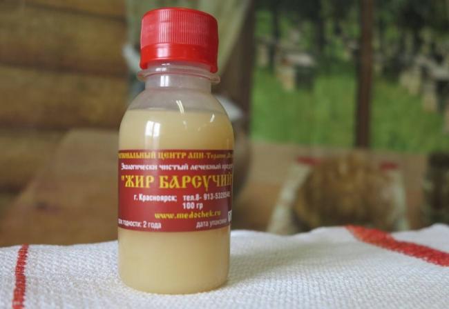 Применение барсучьего жира при пневмонии