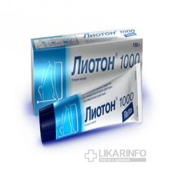 Гель лиотон: инструкция по применению лекарства, цена, отзывы, аналоги