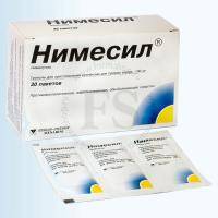 Нимесил снимает температуру