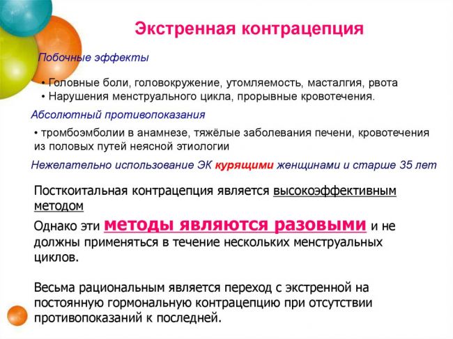 Экстренная контрацепция после полового акта - эффективность, препараты, плюсы и минусы