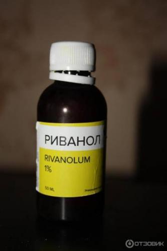 Удаление волос риванолом