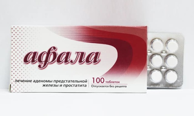 Афала при лечении простатита