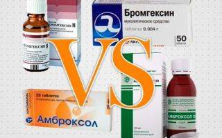 Амброксол и сухая микстура от кашля