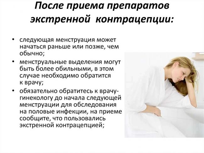 Экстренная контрацепция