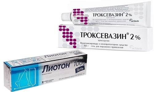 Действие мази лиотон при варикозной болезни