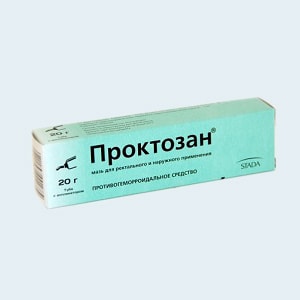 Как применяется мазь проктозан, инструкция