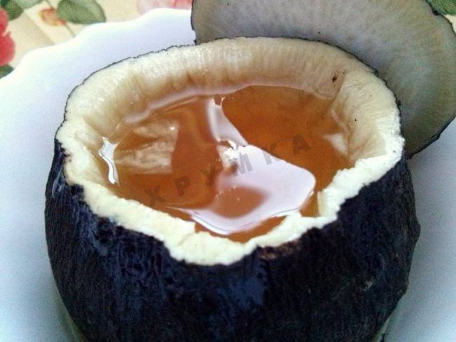 Рецепты редьки с мёдом — бальзама от кашля
