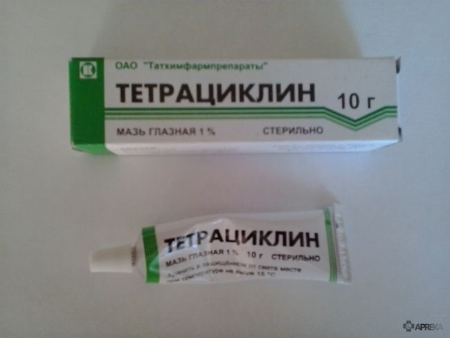 Тетрациклиновая мазь от коньюктивита и ячменя, применение, аналоги