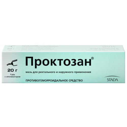 Проктозан свечи применение