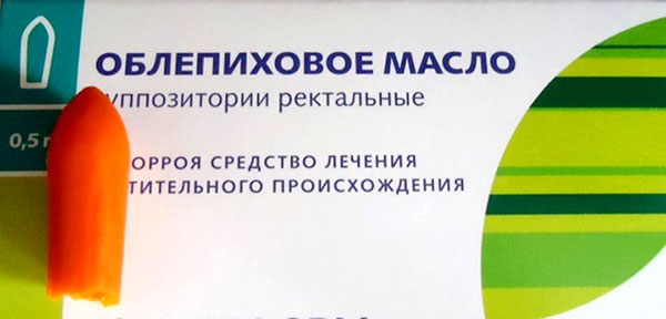 Облепиховые свечи при геморрое: как применять, противопоказания