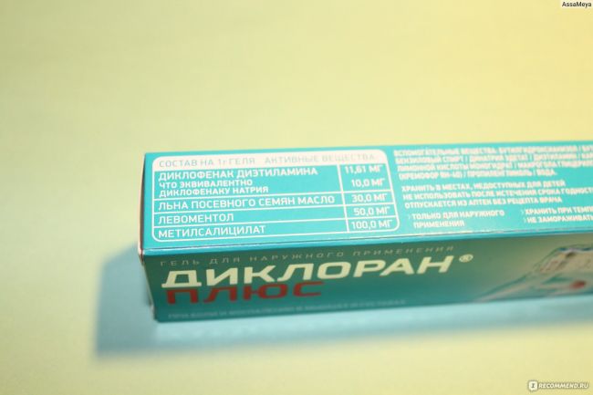 19 показаний к применению мази диклоран плюс