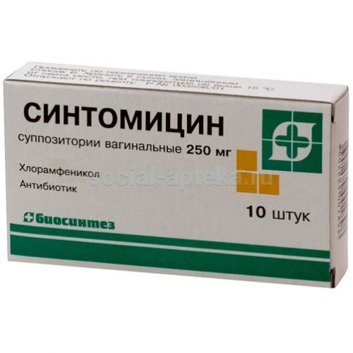 Синтомициновые свечи в гинекологии