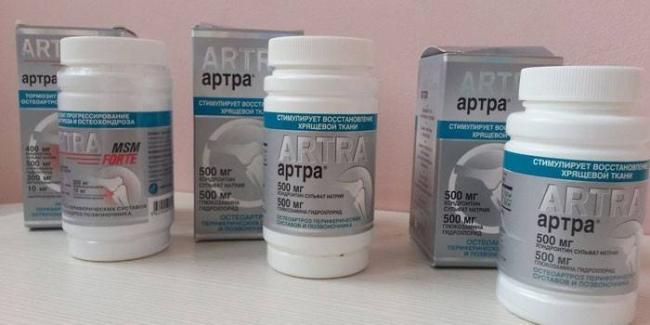 Артра: инструкция по применению